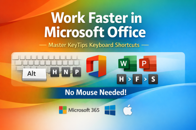 KeyTips: The Fastest Way to Use Microsoft Office Without a Mouse