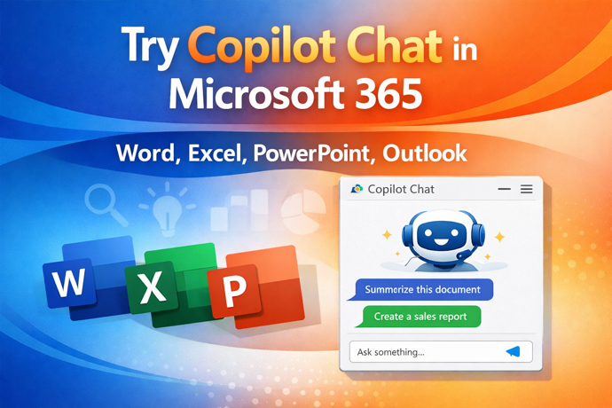 Copilot Chat in Word, Excel & PowerPoint, a Practical Guide for Microsoft 365 Users