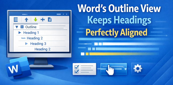 Boost Your Word Workflow: How Outline View Keeps Headings Perfectly Aligned